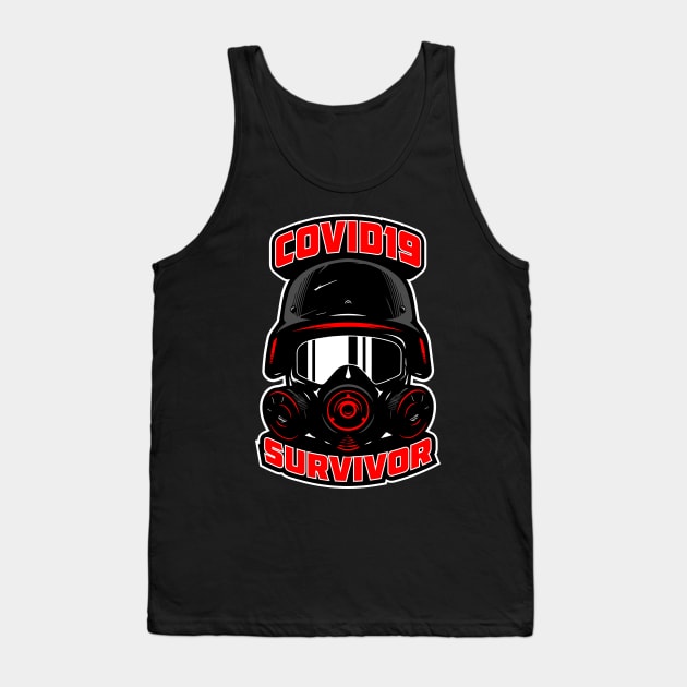 covid19 survivor Tank Top by societee28